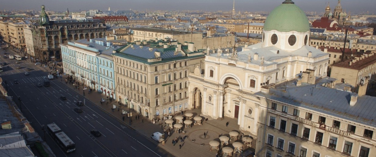фасад дома, здание по адресу г Санкт-Петербург, Невский пр-кт, д 32-34